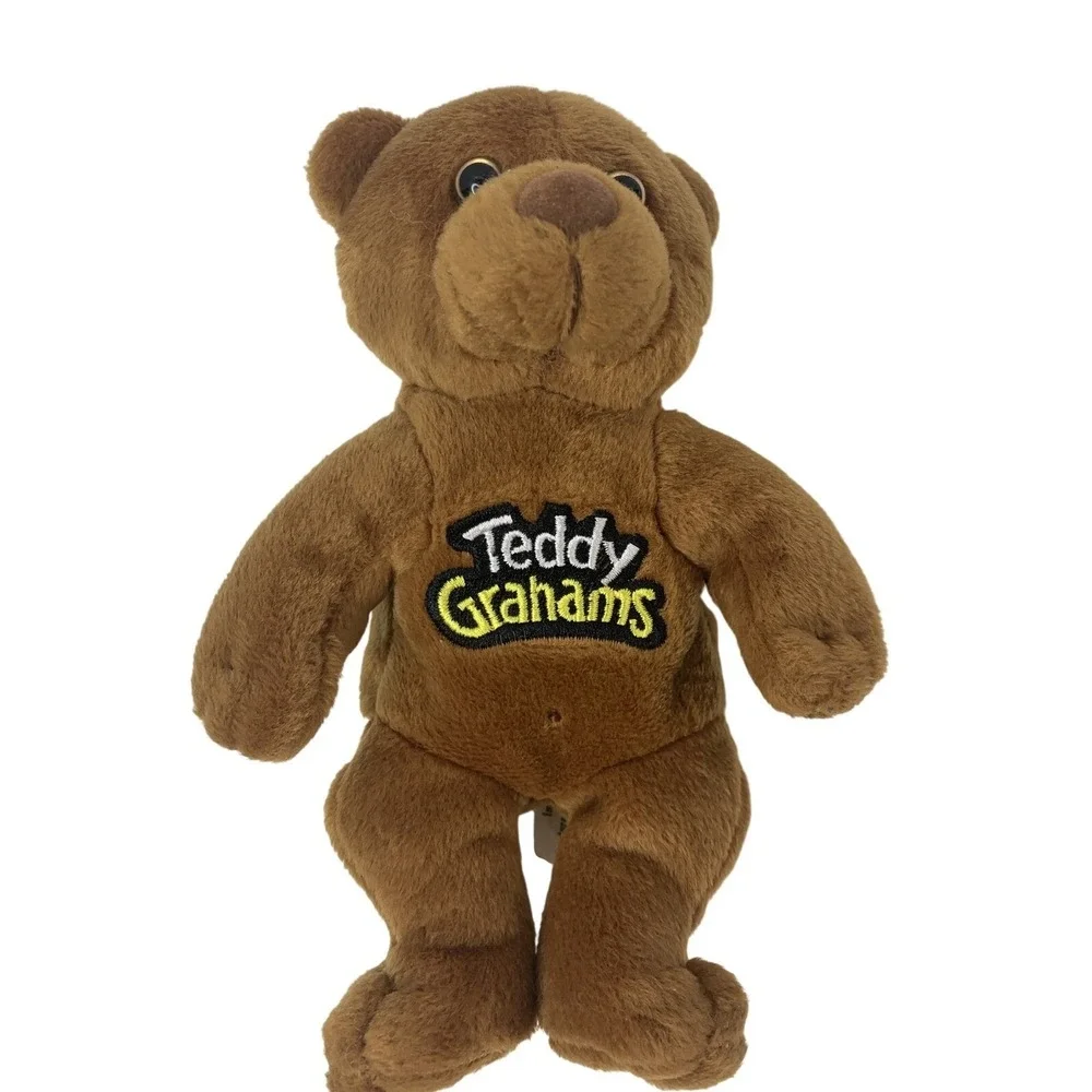 Teddy Grahams Plush Bear Set Spicey Cinnamon Chocolate Chip Creature Comforts
